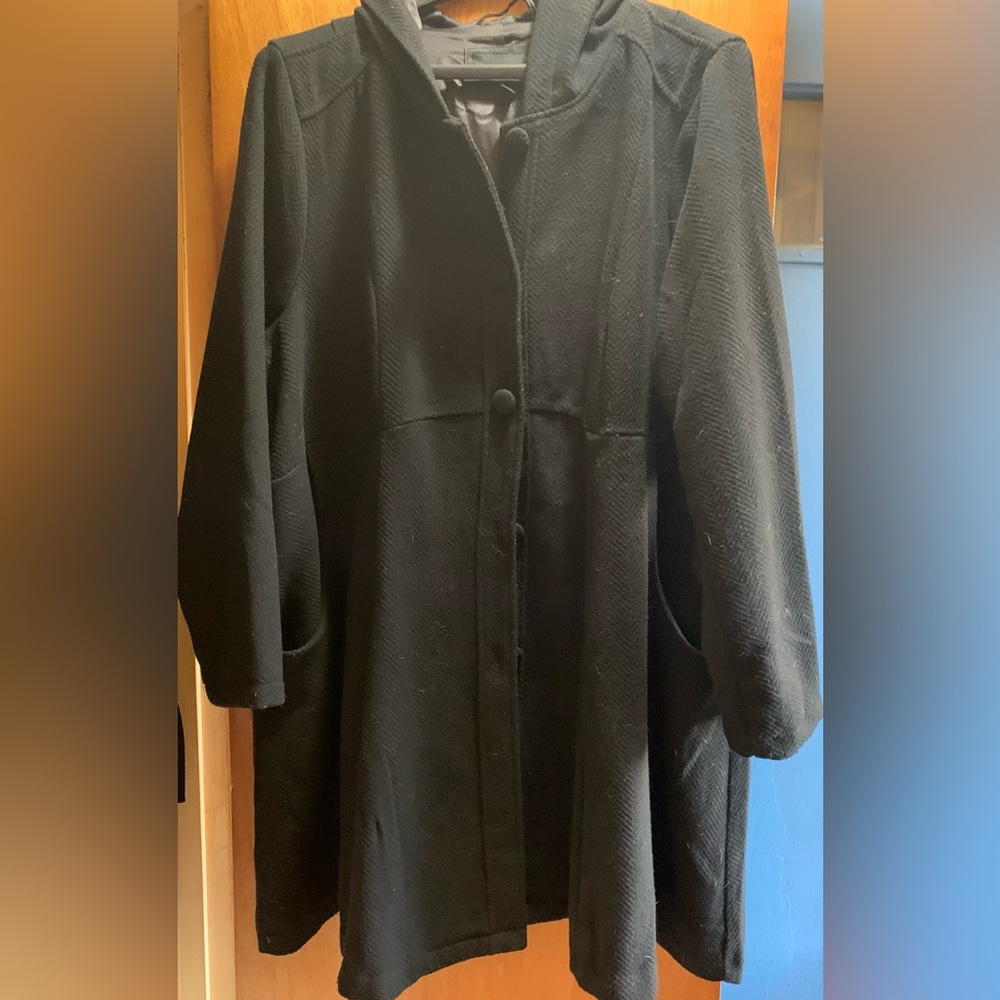Torrid Size 4 Wool Fit and Flare coat